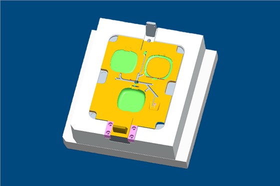 移動電源模具定制案例CZ566A 塑料注塑模具